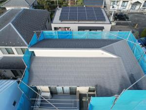 相模原市内　外壁・無機クリアー塗装・屋根・セネターカバー工事