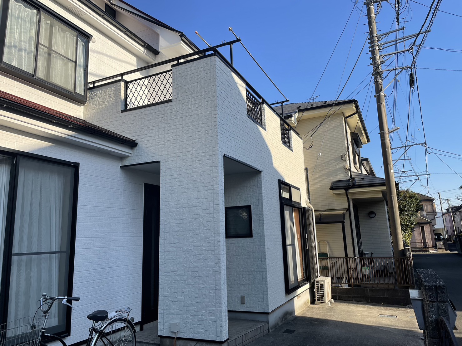 外壁・屋根塗装工事/バルコニーサイディング張替え工事
