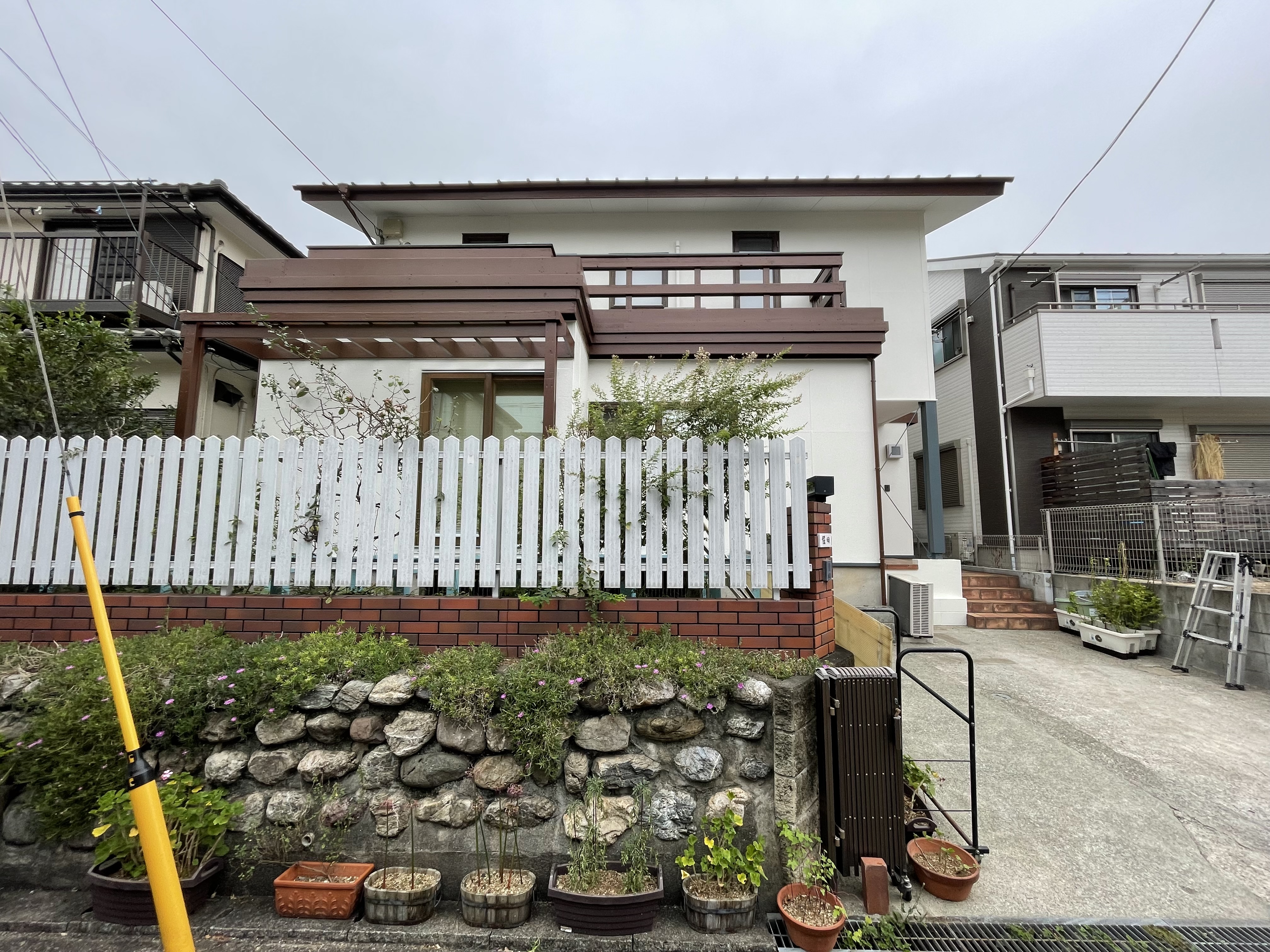 外壁・屋根・付帯部塗装・樹脂製バルコニー新規施工
