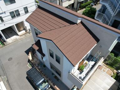 屋根カバー工事 工事完了