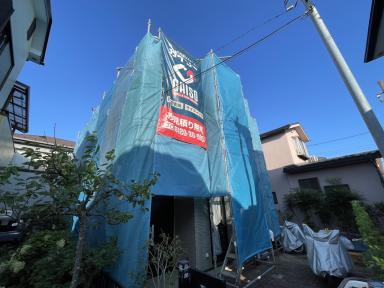 相模原市内　足場着工のお知らせ